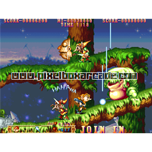 Pixelbox Arcade - Three Wonders (1991), a Multiplay / Compilation game by Capcom