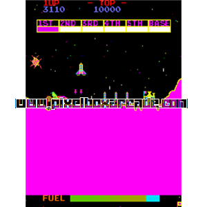 Pixelbox Arcade - 4 Fun in 1 (1981), a Multiplay / Compilation game by Armenia / Food and Fun