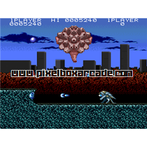 Pixelbox Arcade - Act-Fancer Cybernetick Hyper Weapon (1989), a Platform / Shooter Scrolling game by Data East Corporation
