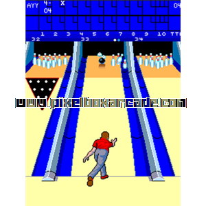 Pixelbox Arcade - Alley Master (1986), a Sports / Bowling game by Cinematronics