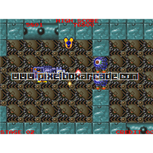 Pixelbox Arcade - Bakutotsu Kijuutei (1988), a Shooter / Flying Horizontal game by Namco