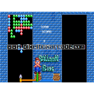 Pixelbox Arcade - Balloon Brothers (1992), a Puzzle / Drop game by East Technology