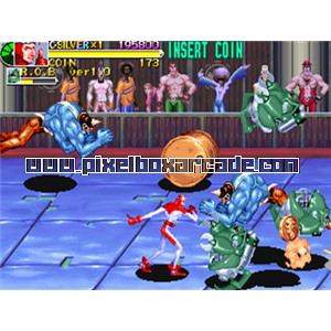 Pixelbox Arcade - Battle Circuit (1997), a Fighter / 2.5D game by Capcom