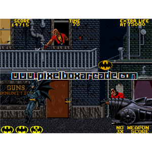 Pixelbox Arcade - Batman (1991), a Platform / Fighter Scrolling game by Atari Games