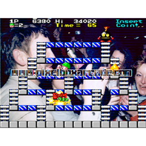 Pixelbox Arcade - The Berlin Wall (1991), a Platform / Run Jump game by Kaneko
