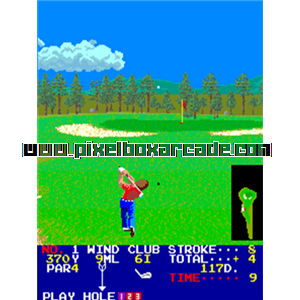 Pixelbox Arcade - Big Event Golf (1986), a Sports / Golf game by Taito America Corporation