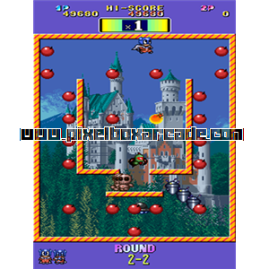 Pixelbox Arcade - Bombjack Twin (1993), a Platform / Run Jump game by NMK