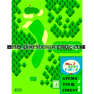 Pixelbox Arcade - Birdie King 3 (1984), a Sports / Golf game by Taito Corporation