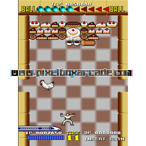 Pixelbox Arcade - Block Carnival (1992), a Ball & Paddle / Breakout game by Visco