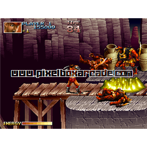 Pixelbox Arcade - Blade Master (1991), a Fighter / 2.5D game by Irem