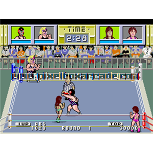 Pixelbox Arcade - Body Slam (1986), a Sports / Wrestling game by Sega
