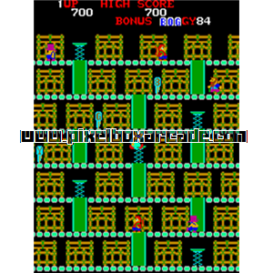 Pixelbox Arcade - Boggy '84 (1983), a Platform / Run Jump game by bootleg