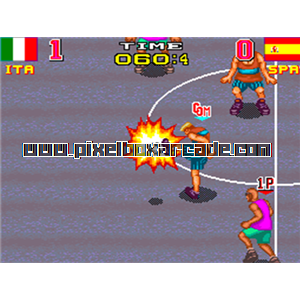 Pixelbox Arcade - Back Street Soccer (1996), a Sports / Soccer game by SunA