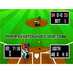 Pixelbox Arcade - Baseball Stars Professional (1990), a Sports / Baseball game by SNK