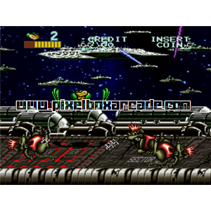 Pixelbox Arcade - Battle Toads (1994), a Fighter / 2.5D game by Rare