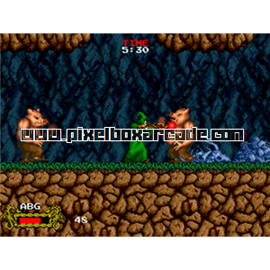 Pixelbox Arcade - Cadash (1989), a Platform / Fighter Scrolling game by Taito Corporation Japan