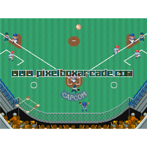 Pixelbox Arcade - Capcom Baseball (1989), a Sports / Baseball game by Capcom