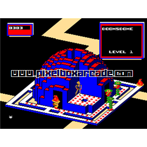 Pixelbox Arcade - Crystal Castles (1983), a Maze game by Atari