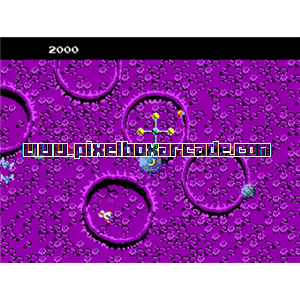 Pixelbox Arcade - Cerberus (1985), a Shooter / Field game by Cinematronics