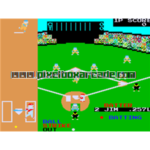 Pixelbox Arcade - Champion Baseball (1983), a Sports / Baseball game by Sega