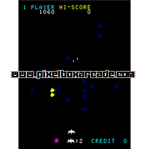 Pixelbox Arcade - Cosmo (1979), a Shooter / Gallery game by bootleg