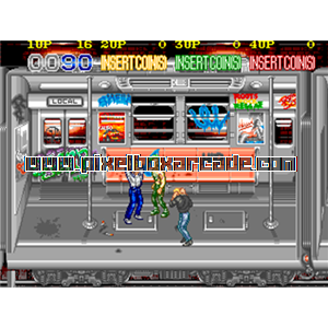 Pixelbox Arcade - Crime Fighters (1989), a Fighter / 2.5D game by Konami