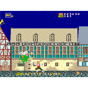Pixelbox Arcade - Captain Silver (1987), a Platform / Fighter Scrolling game by Data East Corporation