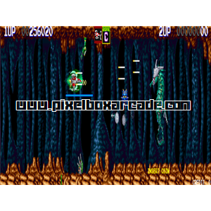Pixelbox Arcade - Darius II (1989), a Shooter / Flying Horizontal game by Taito Corporation