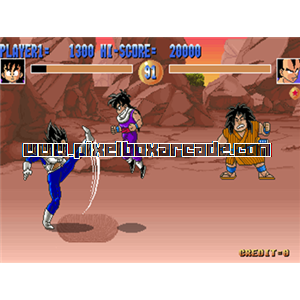 Pixelbox Arcade - Dragonball Z (1993), a Fighter / Versus game by Banpresto