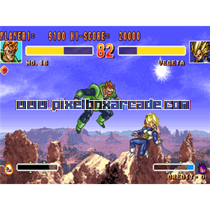 Pixelbox Arcade - Dragonball Z 2 Super Battle (1994), a Fighter / Versus game by Banpresto