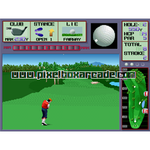 Pixelbox Arcade - Dynamic Country Club (1991), a Sports / Golf game by Sega