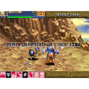 Pixelbox Arcade - Dungeons & Dragons: Shadow over Mystara (1996), a Fighter / 2.5D game by Capcom
