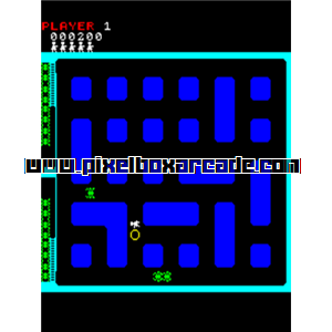 Pixelbox Arcade - Digger (1980), a Maze game by Sega