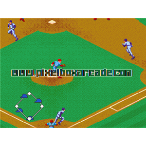 Pixelbox Arcade - Dynamite League (1990), a Sports / Baseball game by Taito Corporation