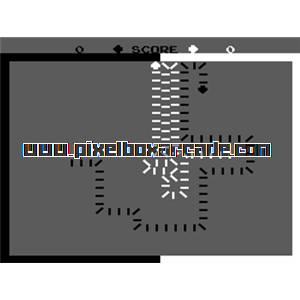 Pixelbox Arcade - Dominos (1977), a Maze / Surround game by Atari