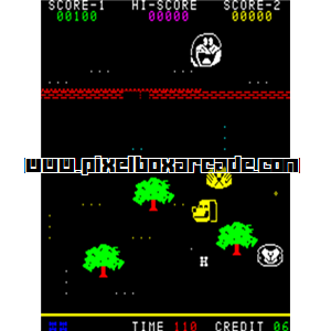 Pixelbox Arcade - Dorachan (1980), a Maze game by Craul Denshi