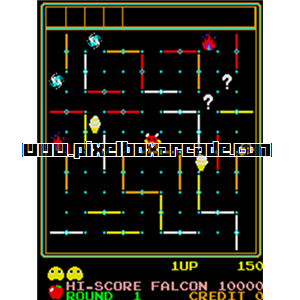 Pixelbox Arcade - Dorodon (1982), a Maze game by Falcon