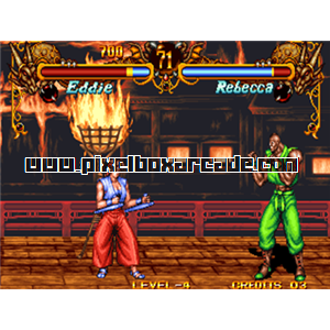 Pixelbox Arcade - Double Dragon (1995), a Fighter / Versus game by Technos
