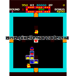 Pixelbox Arcade - Dream Shopper (1982), a Puzzle / Maze game by Sanritsu