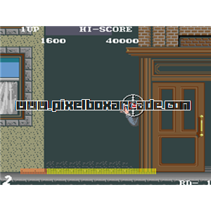 Pixelbox Arcade - Empire City: 1931 (1986), a Shooter / 1st Person game by Seibu Kaihatsu