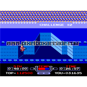 Pixelbox Arcade - Vs. Excitebike (1984), a Driving / Race Bike game by Nintendo