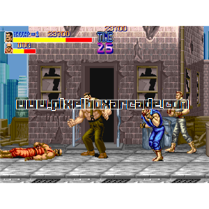 Pixelbox Arcade - Final Fight (1989), a Fighter / 2.5D game by Capcom