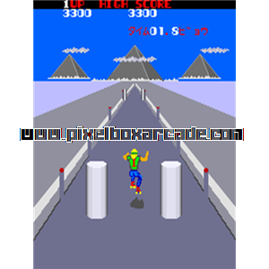 Pixelbox Arcade - Fighting Roller (1983), a Fighter / Vertical game by [Kaneko] (Taito license)