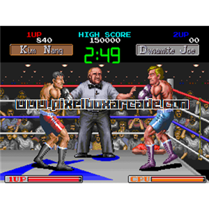 Pixelbox Arcade - Final Blow (1988), a Sports / Boxing game by Taito Corporation Japan