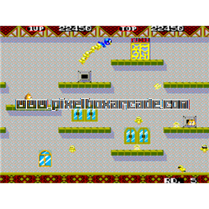 Pixelbox Arcade - Flicky (1984), a Platform / Run Jump game by Sega