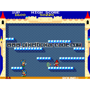 Pixelbox Arcade - The FairyLand Story (1985), a Platform / Run Jump game by Taito