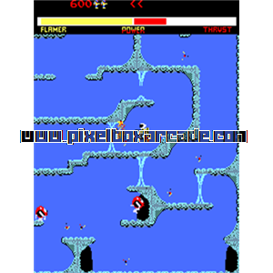 Pixelbox Arcade - Freeze (1984), a Maze / Shooter Large game by Cinematronics