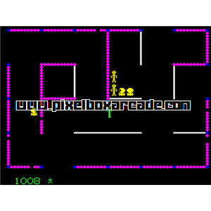 Pixelbox Arcade - Frenzy (1982), a Maze / Shooter Small game by Stern