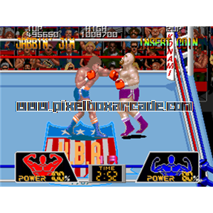 Pixelbox Arcade - The Final Round (1988), a Sports / Boxing game by Konami