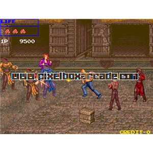 Pixelbox Arcade - Growl (1990), a Fighter / 2.5D game by Taito Corporation Japan